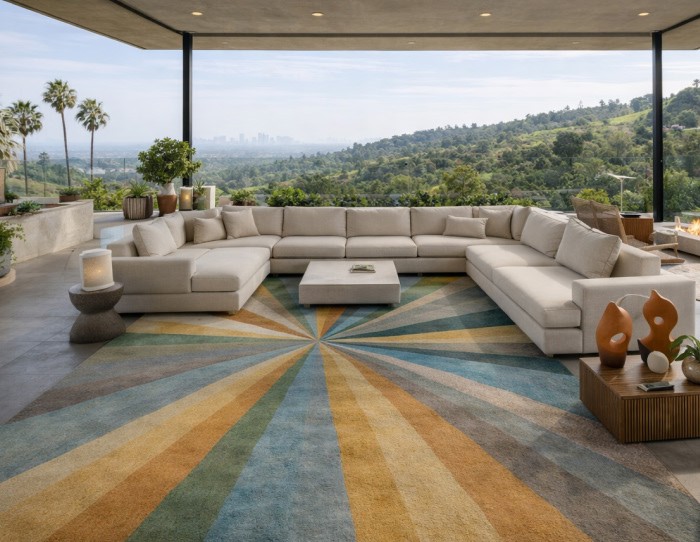 Rugs with sectional sofa
